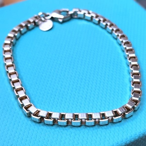 Tiffany & Co. Jewelry Tiffany Co Bracelet 7 925 With Pouch Poshmark